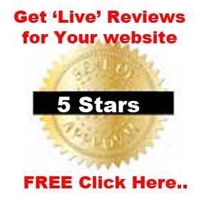Get Live reviews for your site